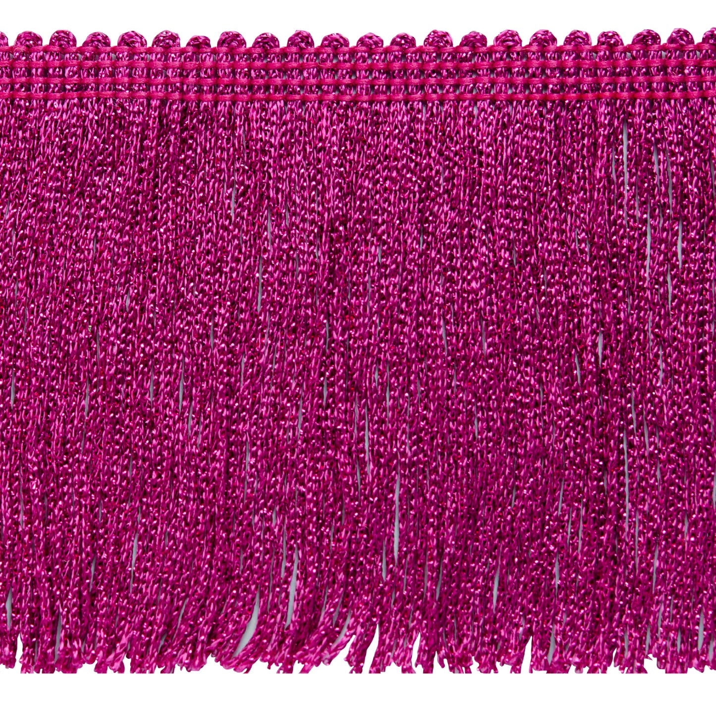 4" Metallic Chainette Fringe Trim (Sold by the Yard)