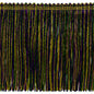 6" Metallic Chainette Fringe Trim (Sold by the Yard)