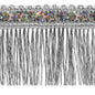 Esther Sequin Metallic Fringe Trim (Sold by the Yard)