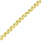 Pia Metallic Scroll Braid Trim (1/4") (Sold by the Yard)