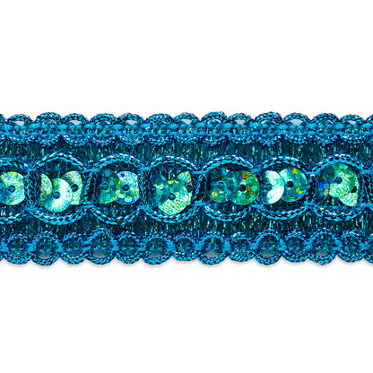 Trish Sequin Metallic Braid Trim (7/8") (Sold by the Yard)