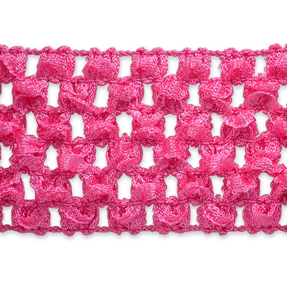 1 3/4" Crochet Stretch Trim  (Sold by the Yard)