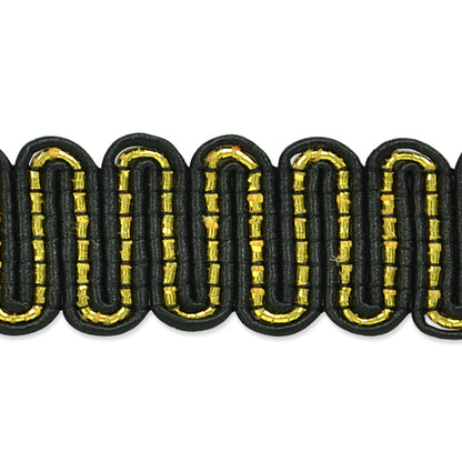 Luna Metallic Braid Trim (Sold by the Yard)