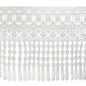 Vintage Oval and Square Lace with Teardrop Fringe Trim (Sold by the Yard)