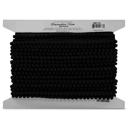 Lorlana Baby PomPom Fringe Trim 3/8"     (Sold by the Yard)