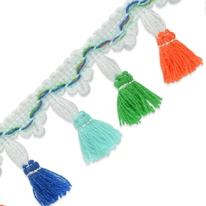 Anitra Festive Tassel Fringe Trim 1 3/4"    (Sold by the Yard)