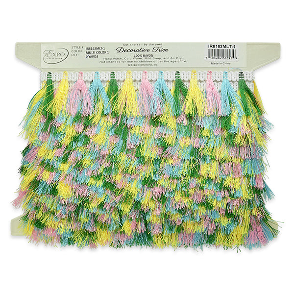 Lulu Tassel Fringe Trim 1 1/2" (Sold by the Yard)