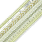 Tuva Woven Beaded Trim   (Sold by the Yard)