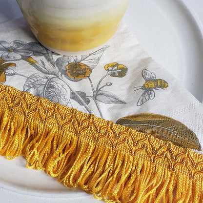 Bertrand 4" Loop Chainette Fringe Trim (Sold by the Yard)