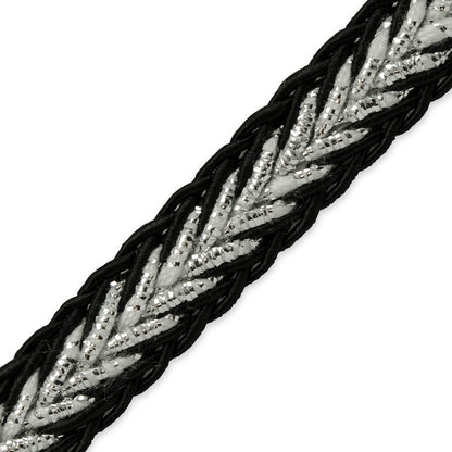 Ares 3/8" Metallic Braid Trim               (Sold by the Yard)