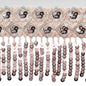 Emmalyne Double Diamond Sequin Spangle Fringe  (Sold by the Yard)