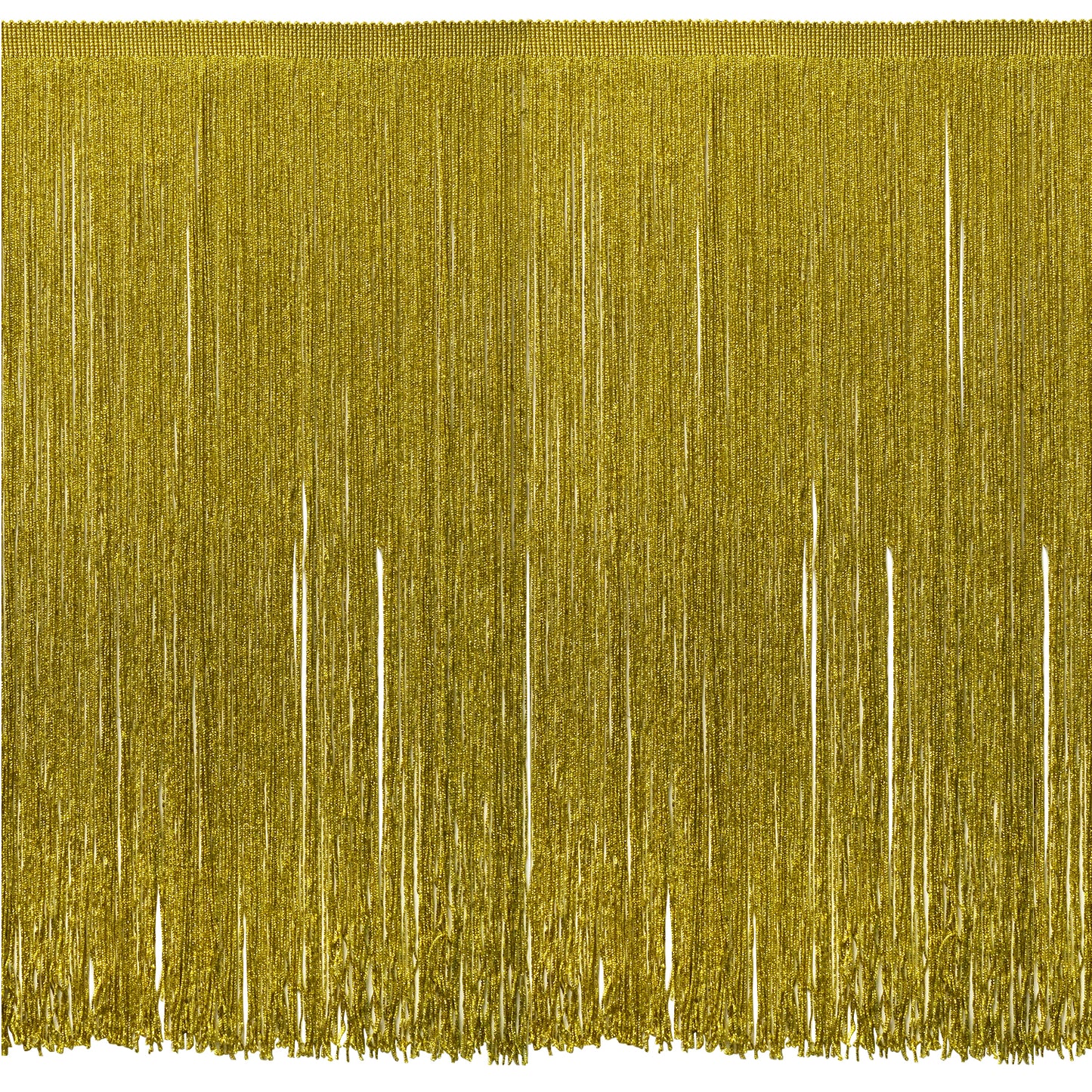 30" Metallic Chainette Fringe Trim (Sold by the Yard)