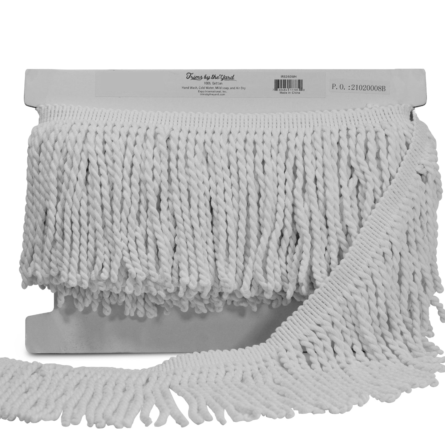 6" Cotton Bullion Fringe Trim  (Sold by the Yard)