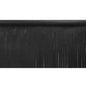 4" Matte Finish Vegan Leather Fringe Trim  (Sold by the Yard)