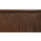 4" Matte Finish Vegan Leather Fringe Trim  (Sold by the Yard)