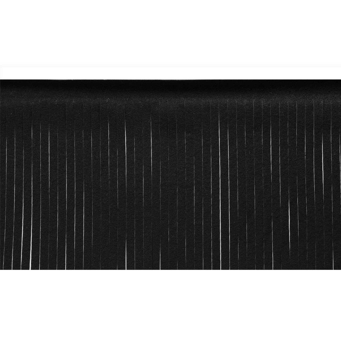 4" Matte Finish Vegan Leather Fringe Trim  (Sold by the Yard)