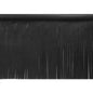 6" Matte Finish Vegan Leather Fringe Trim (Sold by the Yard)