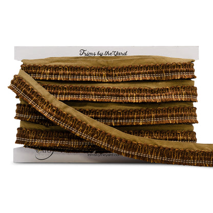 Heavy Premium Cut Fringe - Acorn Multi (Sold by the Yard)