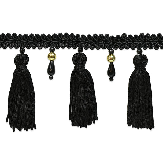 Tassel and Bead Trim   (Sold by the Yard)