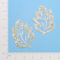 Vintage Oak Leaf Lace Applique/Patch Pack of 2  - Ivory