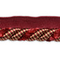 1/2" Chenille Twisted Lip Cord Trim (Sold by the Yard)