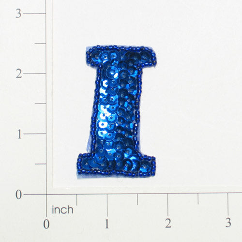 Letter I Sequin Applique/Patch