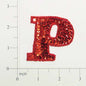 Letter P Sequin Applique/Patch