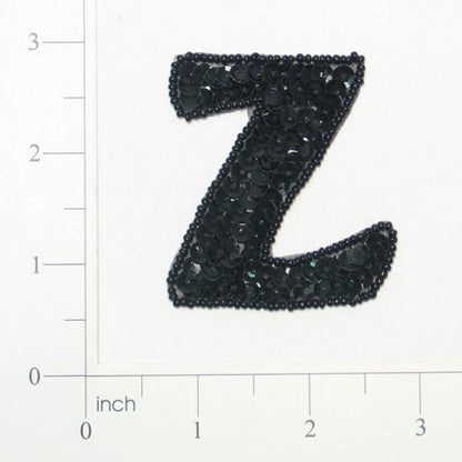 Letter Z Sequin Applique/Patch