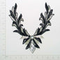 Lily Collar Sequin Applique/Patch 10 1/2" x 9 3/4"