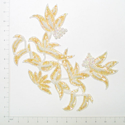 Bouquet Sequin Applique 10 1/2" x 8 1/2"