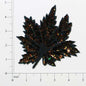 4 1/2" x 4 1/2" Maple Leaf Sequin Applique