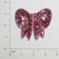 3 1/4" x 3" Bow Sequin Applique/Patch