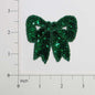 2 1/4" x 2 1/4" Bow Sequin Applique/Patch