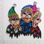 Jesters Sequin Applique/Patch  - Multi Colors