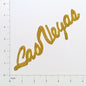 7 1/4" x 2" Las Vegas Beaded Applique/Patch  - Gold