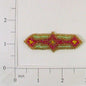 2 1/2" x 3/4" Adobe Sun Pointed Strip Applique/Patch  - Multi Colors