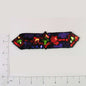 Native Inspired Pointed Strip Sequin Applique/Patch 5 3/4" x 1 1/2"   - Multi Colors