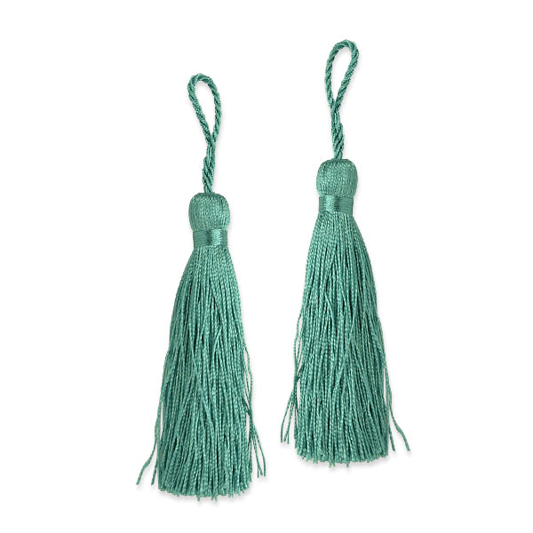 3 1/2" Fiber Key Tassel Pack of 2