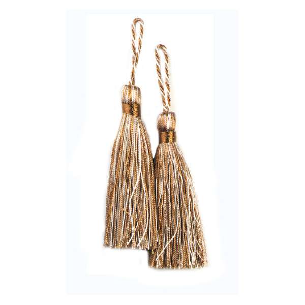 3 1/2" Fiber Key Tassel Pack of 2