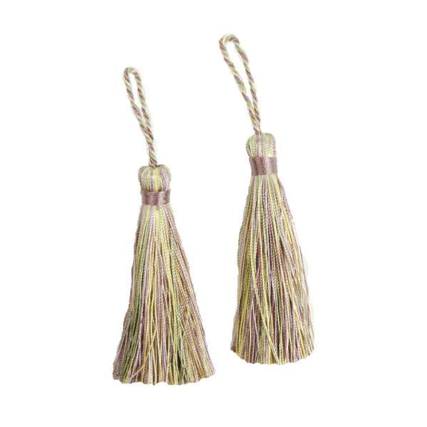 3 1/2" Fiber Key Tassel Pack of 2