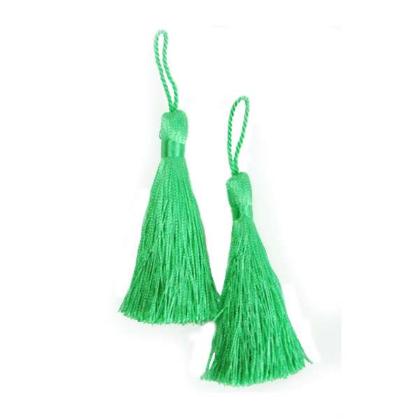 3 1/2" Fiber Key Tassel Pack of 2