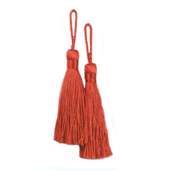 3 1/2" Fiber Key Tassel Pack of 2