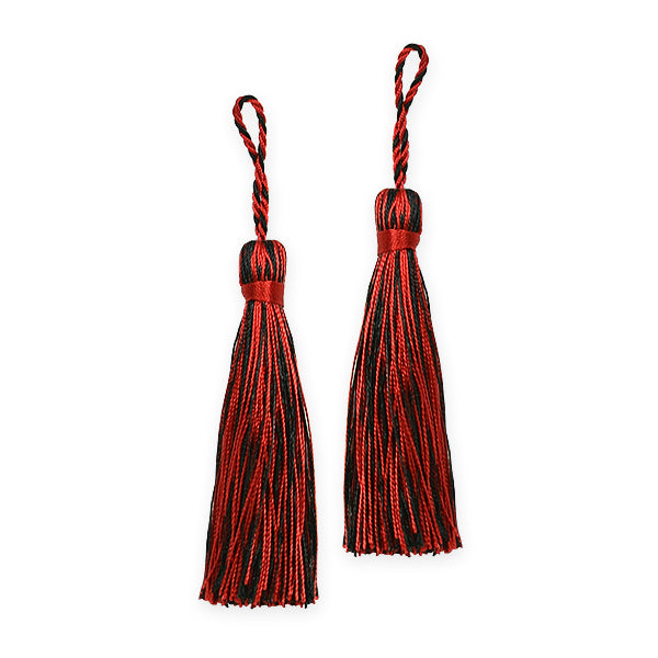 3 1/2" Fiber Key Tassel Pack of 2