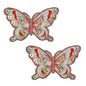 Iron-On Butterfly Sequin Applique/Patch Pack of 2