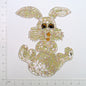 Bunny Rabbit Applique/Patch  - Topaz