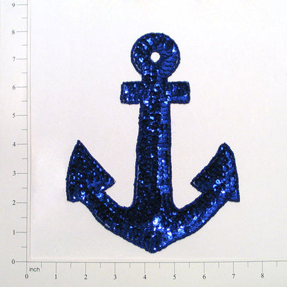 Anchor Sequin Applique/Patch