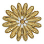 Crystal Flower Rhinestone Iron On Applique/Patch