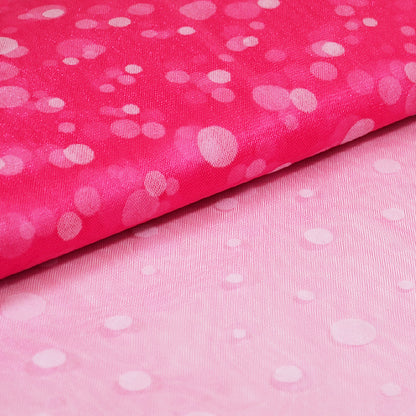 Premium Flocked Polka Dot Tulle Fabric Bolt of 54" X 25 Yards